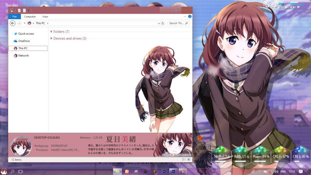 Windows 10 Ver. 1703 Theme Just Because! by Enji Riz