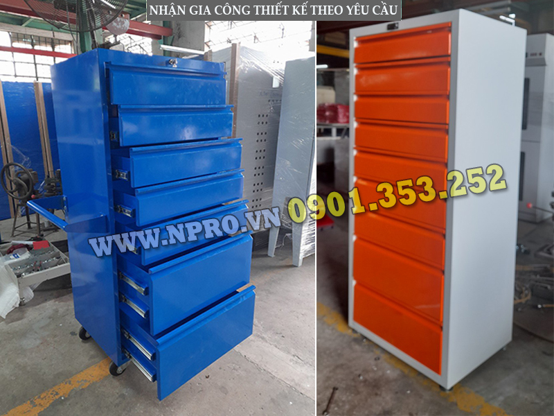 Tủ dụng cụ 2 cánh 20 ngăn - Tủ chứa vật tư đồ nghề nhà xưởng Tu-dung-cu-do-nghe-ngan-keo