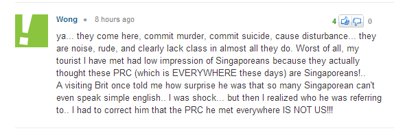 Singaporeans bad English