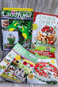 Panini Zeitschriften wie Land Kind, Home made, Küchenzauber