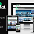 Free Download MKRflat - Responsive Magazine Blogger Template