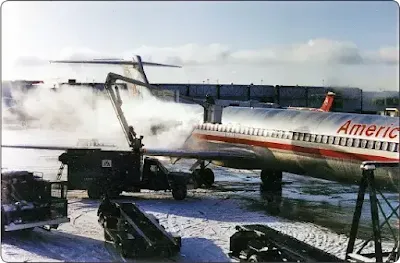 Ground Deicing of Aircraft