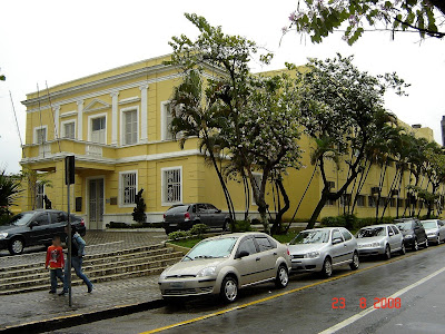 Prédio Histórico da Prefeitura de São Vicente na Rua Frei Gaspar 384