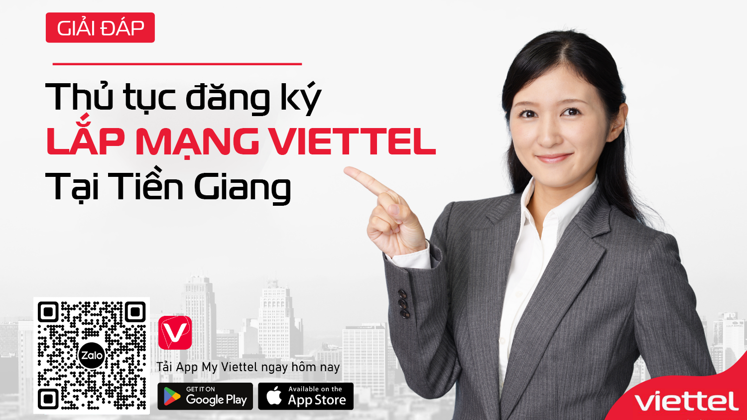 Thủ tục lắp mạng Viettel tại Tiền Giang