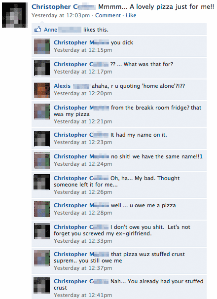 funny facebook posts. God invented Facebook
