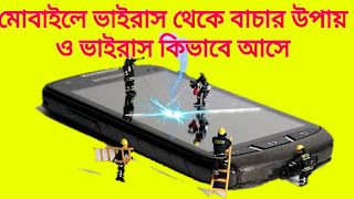 মোবাইলে ভাইরাস কেন আসে | মোবাইলে ভাইরাস দূর করার উপায়