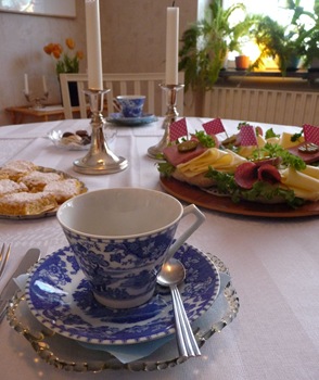 003 glasassiett kaffekopp import Thebe Folke Arström silverljusstake Daniel Grankvist