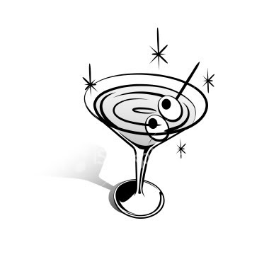 girls night out clipart. Time to get out your martinis