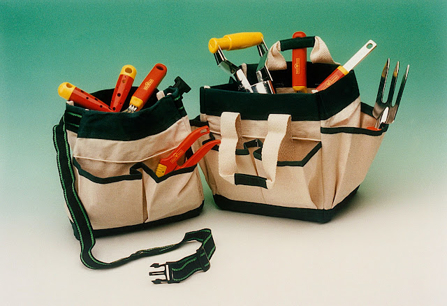 Eco-friendly Garden Bum Bag & Short-handled Multi-pocket Storage Bag