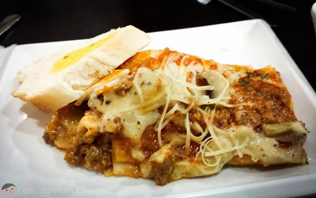 Nitz Restaurant's "Special" Lasagna