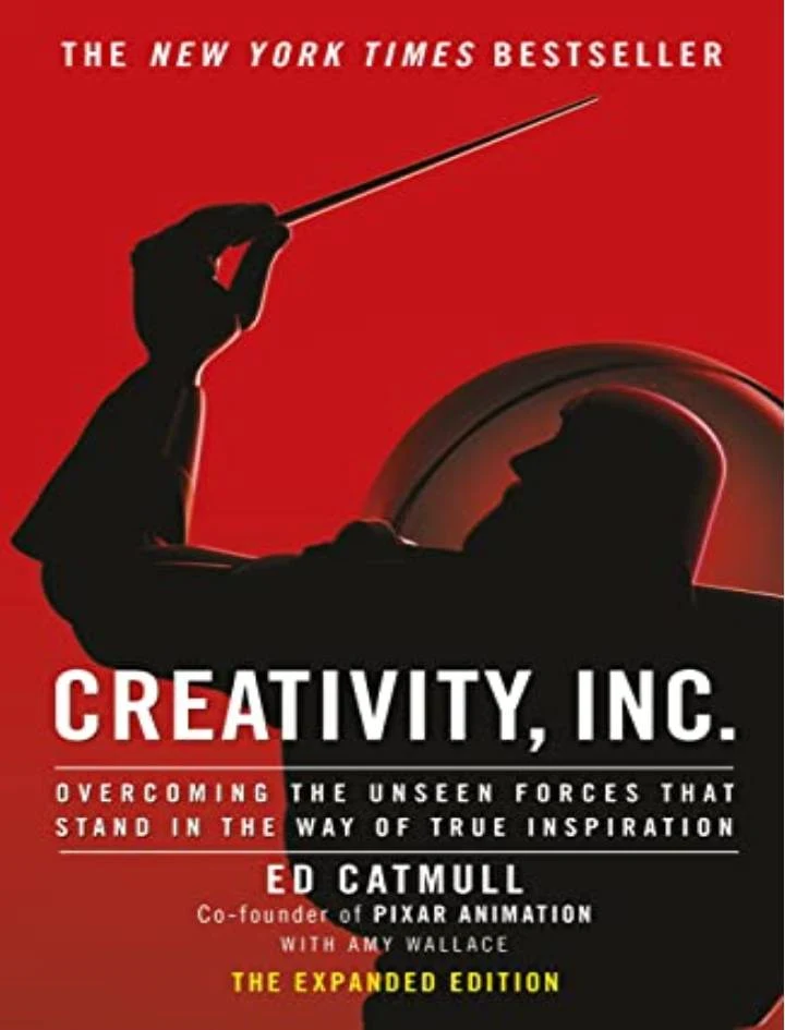 Cover Page For Entrepreneurs Book Named Creativity, Inc.