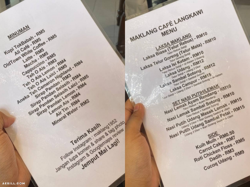 Makan Tujuh Jenis Laksa di MakLang by Ilham Ceramic, Langkawi!