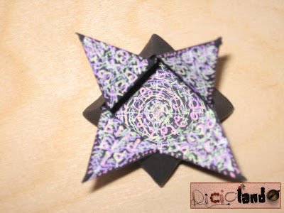 Scatolina a stella origami -tutorial- Natale 2014 faidate 3
