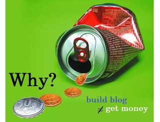 Alasan Kenapa Blog Tidak Bisa Menghasilkan Uang