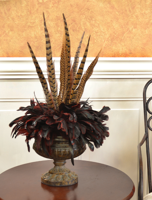 Feather arrangement $139.95 inspiration