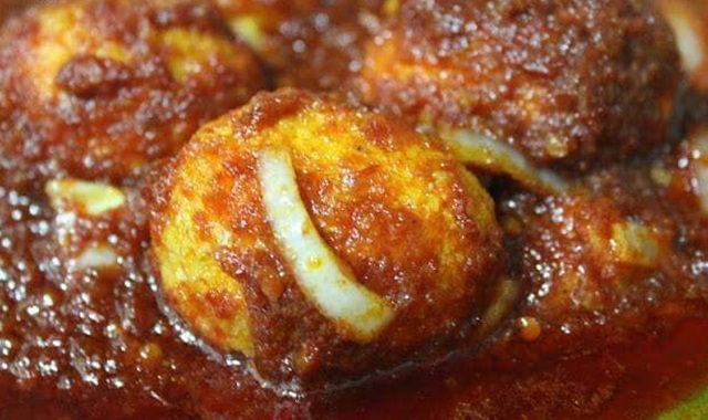 Sambal Tumis Telur Rebus