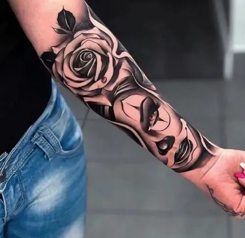 Beautiful permanent Tattoo