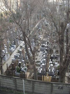 Nishi-Shinjuku Hotel View of Cemetary