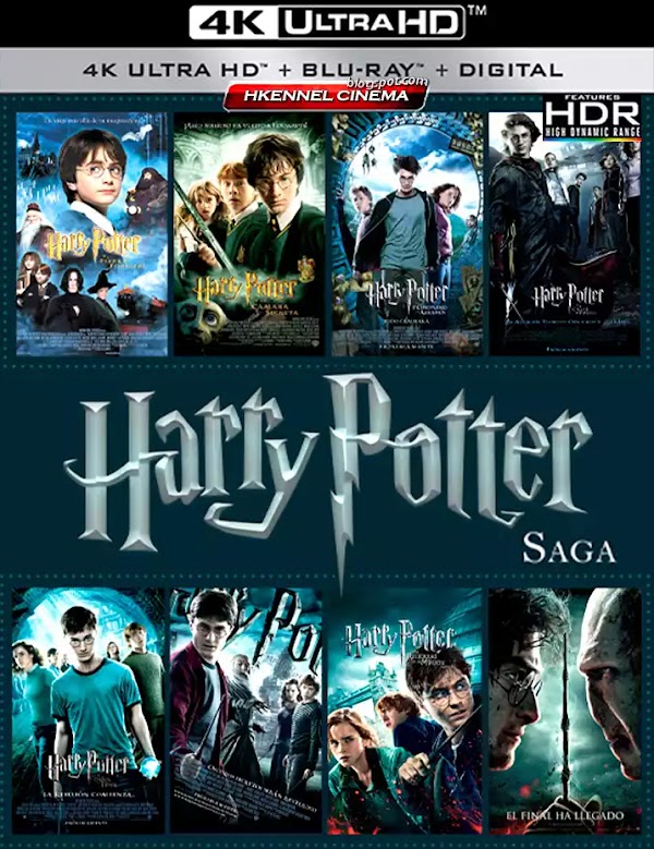Harry Potter: Saga Completa (2001 - 2011) Español Latino 4K UHD HDR & Full HD 1080p [1 LINK]