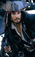 Pirates of the Caribbean - Johnny Depp as Captain Jack Sparrow