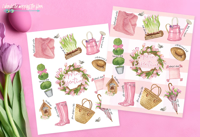 Free Spring Essentials Printable