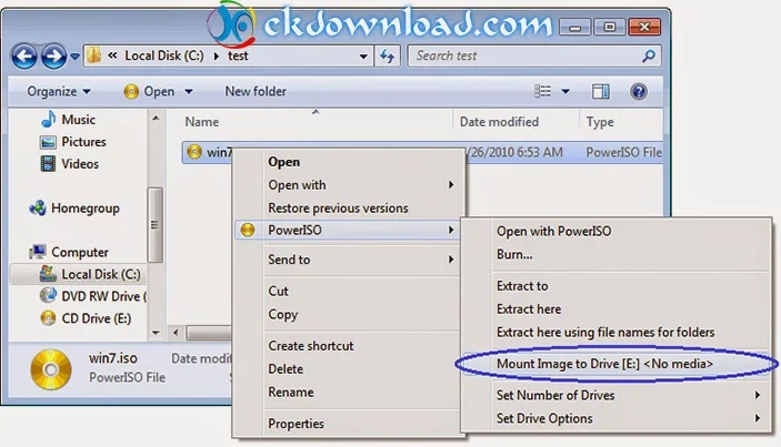 PowerISO 6.1 Full - Phần mềm tạo đĩa CD ảo và sửa file ISO/Ghi đĩa hàng đầu