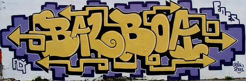 Balboa Graffiti Letter 