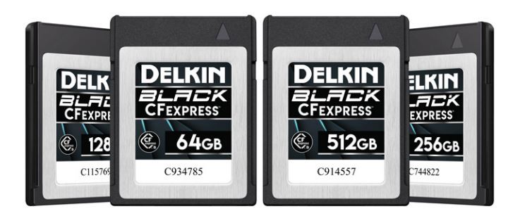 Delkin-CFexpress type b cards