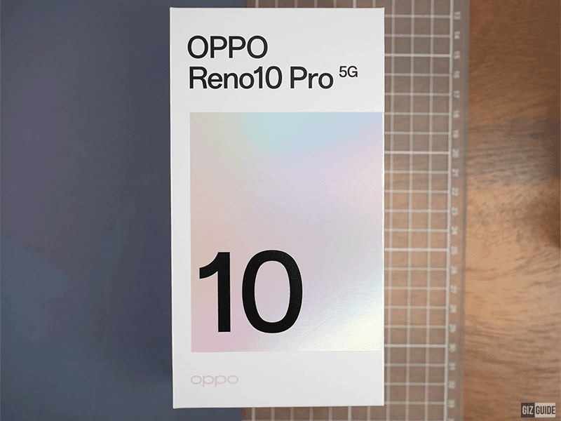 OPPO Reno10 Pro 5G's packaging