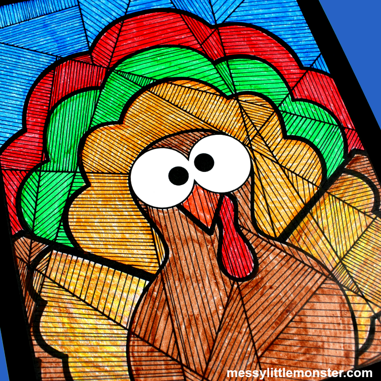 turkey coloring sheet for kids