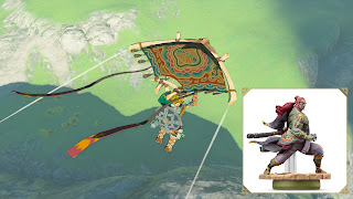 Gerudo King fabric on the Paraglider