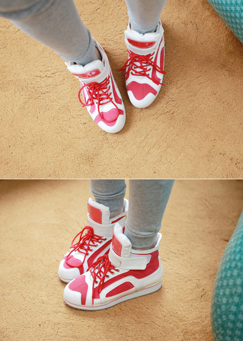 Korean High Top Sneakers