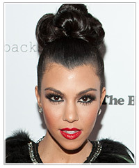 kourtney kardashian hair