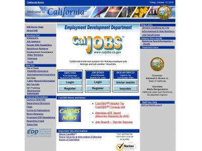 for login at canada jobs website www caljobs ca gov