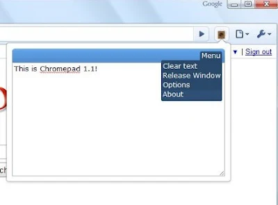 Download Chromepad - besplatni dodatak za Google Chrome