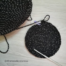 bolso saco crochet