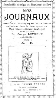 Nos journaux, de Georges Lepreux