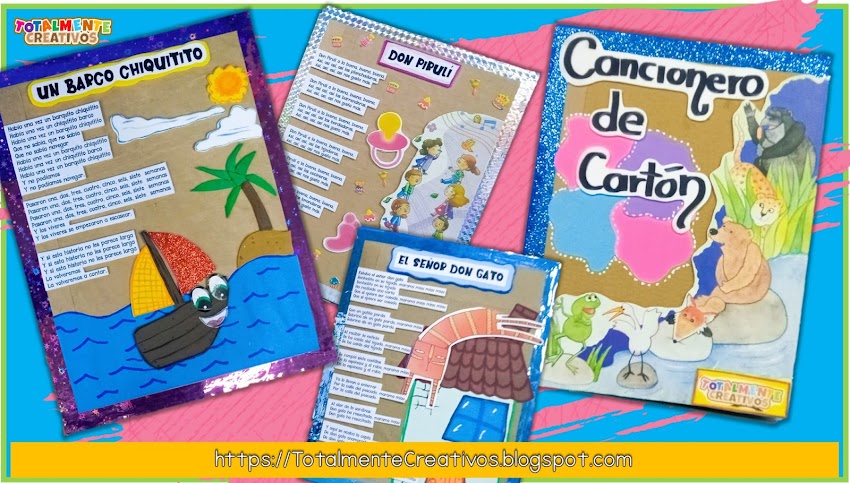 Cómo crear un libro cartonero con canciones infantiles 