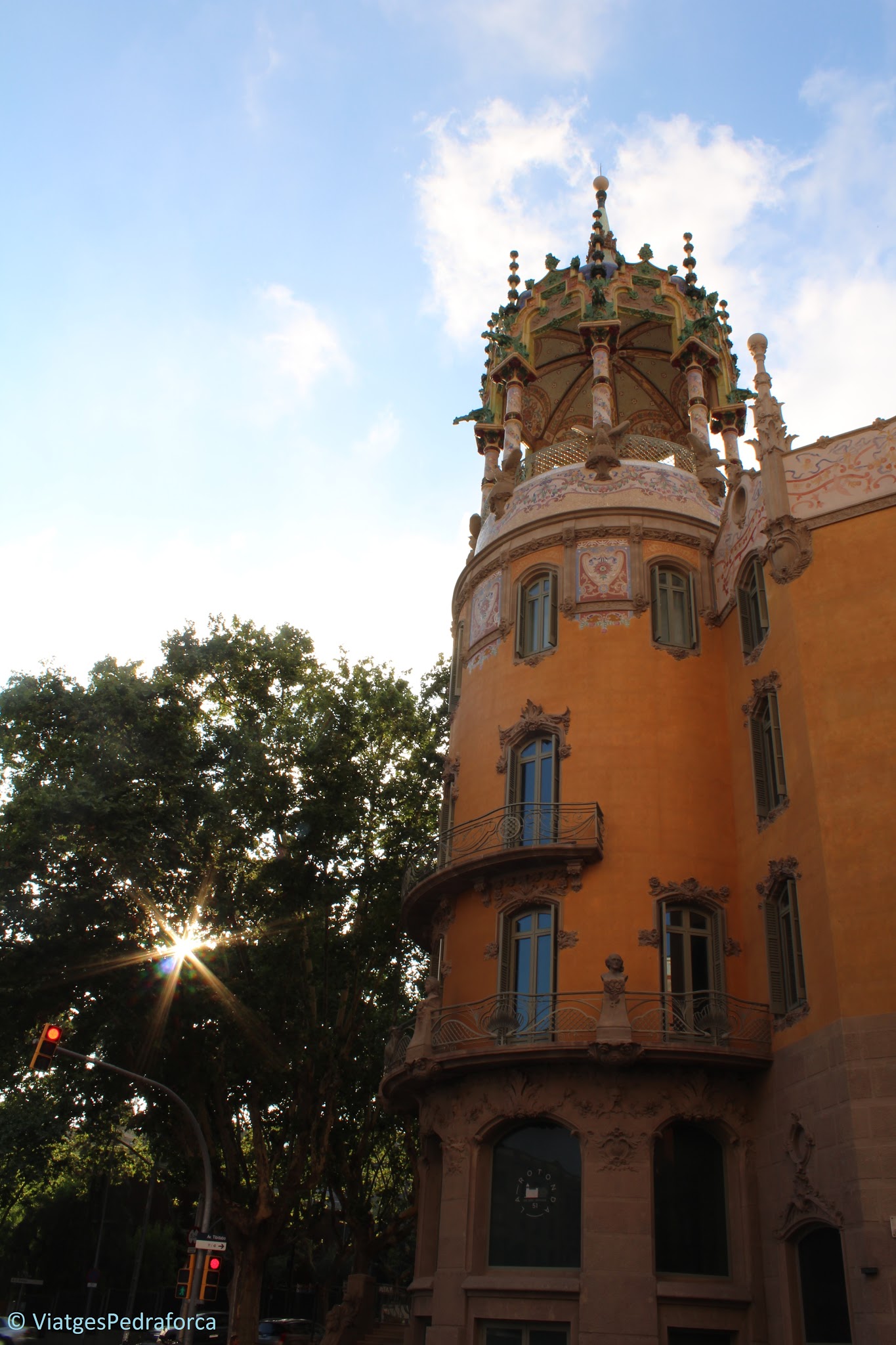 Ruta del modernisme, Barcelona, Catalunya, Adolf Ruiz i Casamitjana