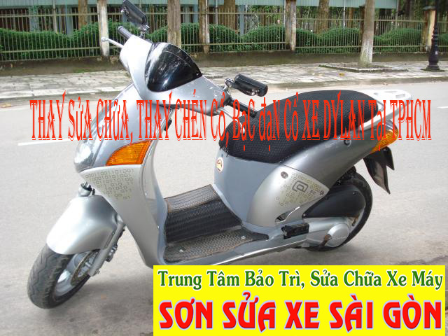 Sửa chữa, thay chén cổ, bạc đạn cổ xe Dylan tại TpHCM