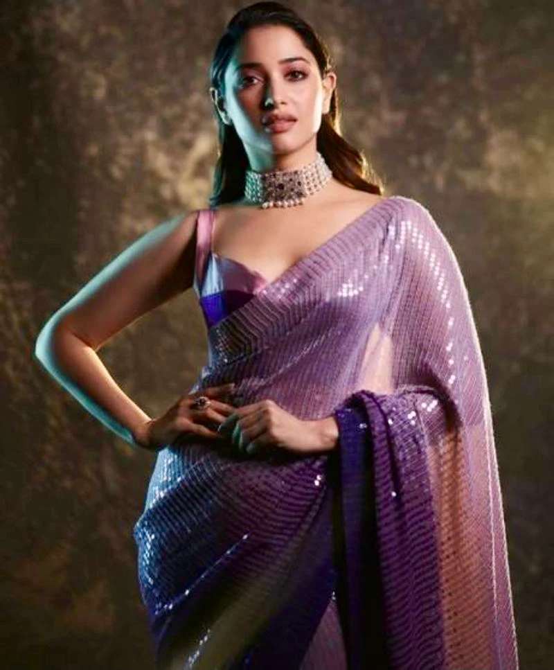 thamannah-latest-silk-saree-photo