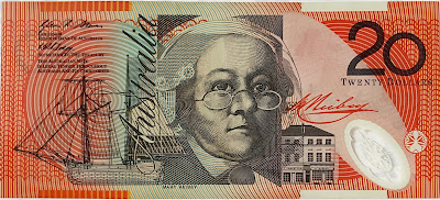 20 Australia Dollar Banknote