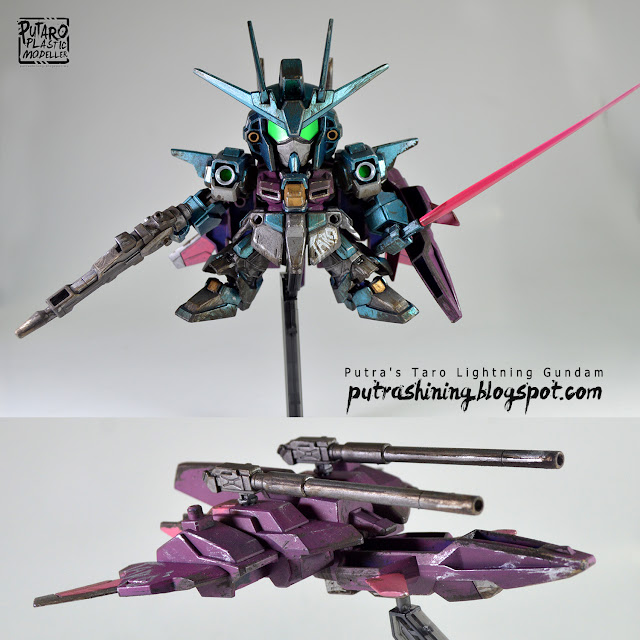 SD Lightning Gundam Custom by Putra Shining