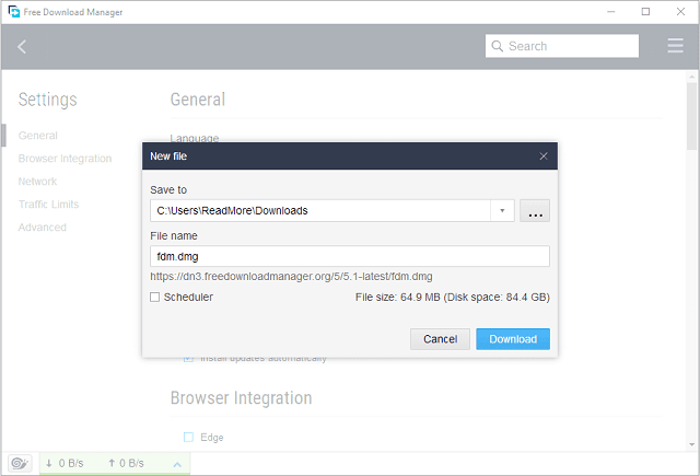 تحميل برنامج التحميل فري داونلود منجر Free Download Manager 5.1.35 آخر إصدار مجانا