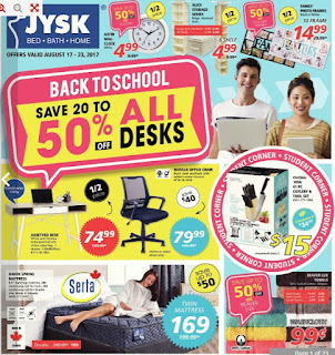 JYSK store flyer valid August 17 - 23, 2017