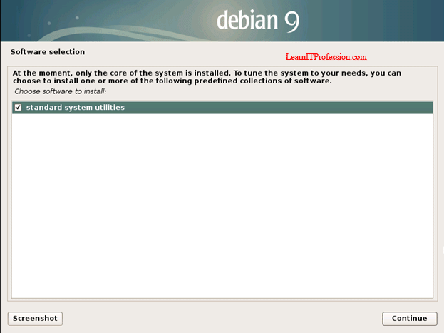 installation of debian 9 with lvm