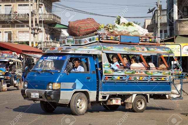 du-lich-lao-voi-xe-pickup