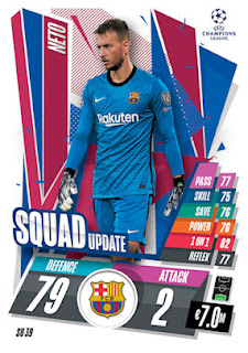 Topps Match Attax Extra 2020-2021 FC Barcelona Set