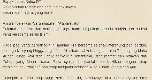 Contoh Naskah Pidato Peringatan Hari Kartini - Contoh 