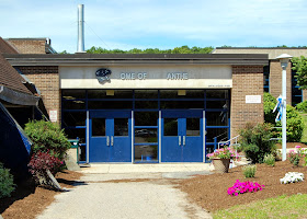 entrance to the field house at Franklin High School